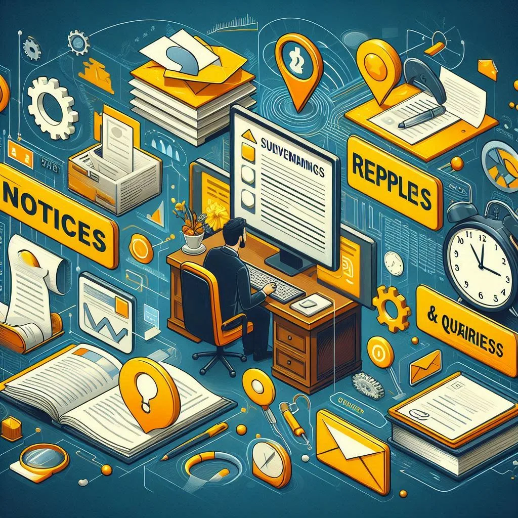Notices, Replies & Queries services